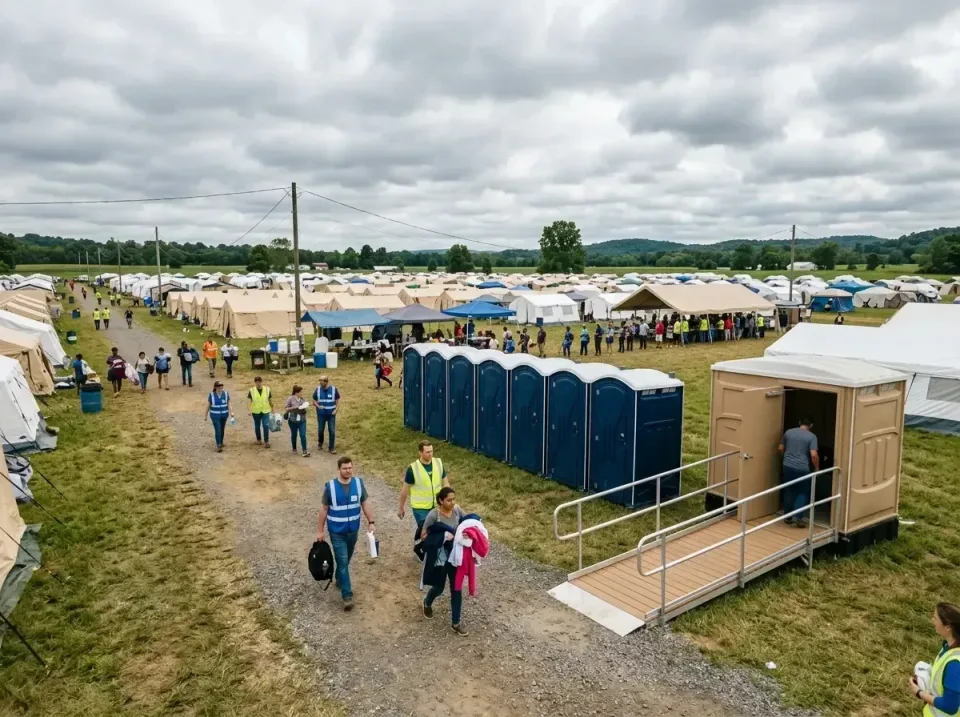disaster-relief-camp-restrooms-010 — frequently asked questions, Dumpster & Portable Bathrooms Rental in Whitmore Lake, MI